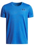 Under Armour Boy Tech Vent Jacquard Crew Blue XL