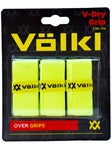 Volkl V-Dry Overgrip 3 Pack Neon Yellow 2024