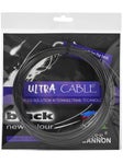 Cordage Weiss CANNON Ultra Cable 17 noir (1,23 mm)