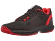 Wilson Hurakn Pro V2 Padel Black/Infrared Men's Shoe