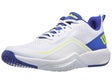 Chaussures Homme Wilson Rush Pro Lite White/Blue/Yellow TOUTES SURFACES