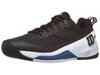 Chaussures Homme Wilson Rush Pro 4.5 Noir/Bleu - TOUTES SURFACES