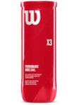 Tubo da 3 palline Wilson Padel X3 