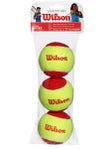 Sac  de 3 Balles Wilson Starter Red/Stage 3