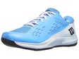 Chaussures Femme Wilson Rush Pro Ace Bonnie Blue/Marine - TERRE BATTUE