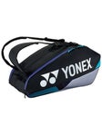 Yonex Pro 6er-Schl&#xE4;gertasche Schwarz/ Silber