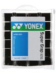 Overgrips Yonex Super Grap - Pack de 12 (Negro)