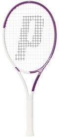 Prince Warrior 107 Wei&#xDF;/Lila (275g) Tennisschl&#xE4;ger (Besaitet)
