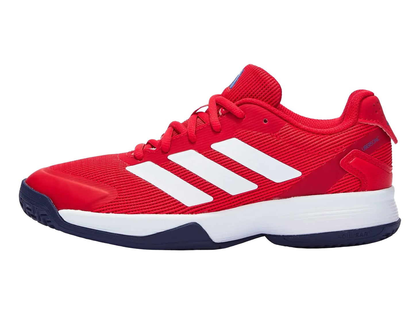 Scarpe adidas Ubersonic 5 K Rosso Pure/Bianco Junior - TUTTE LE SUPERFICI