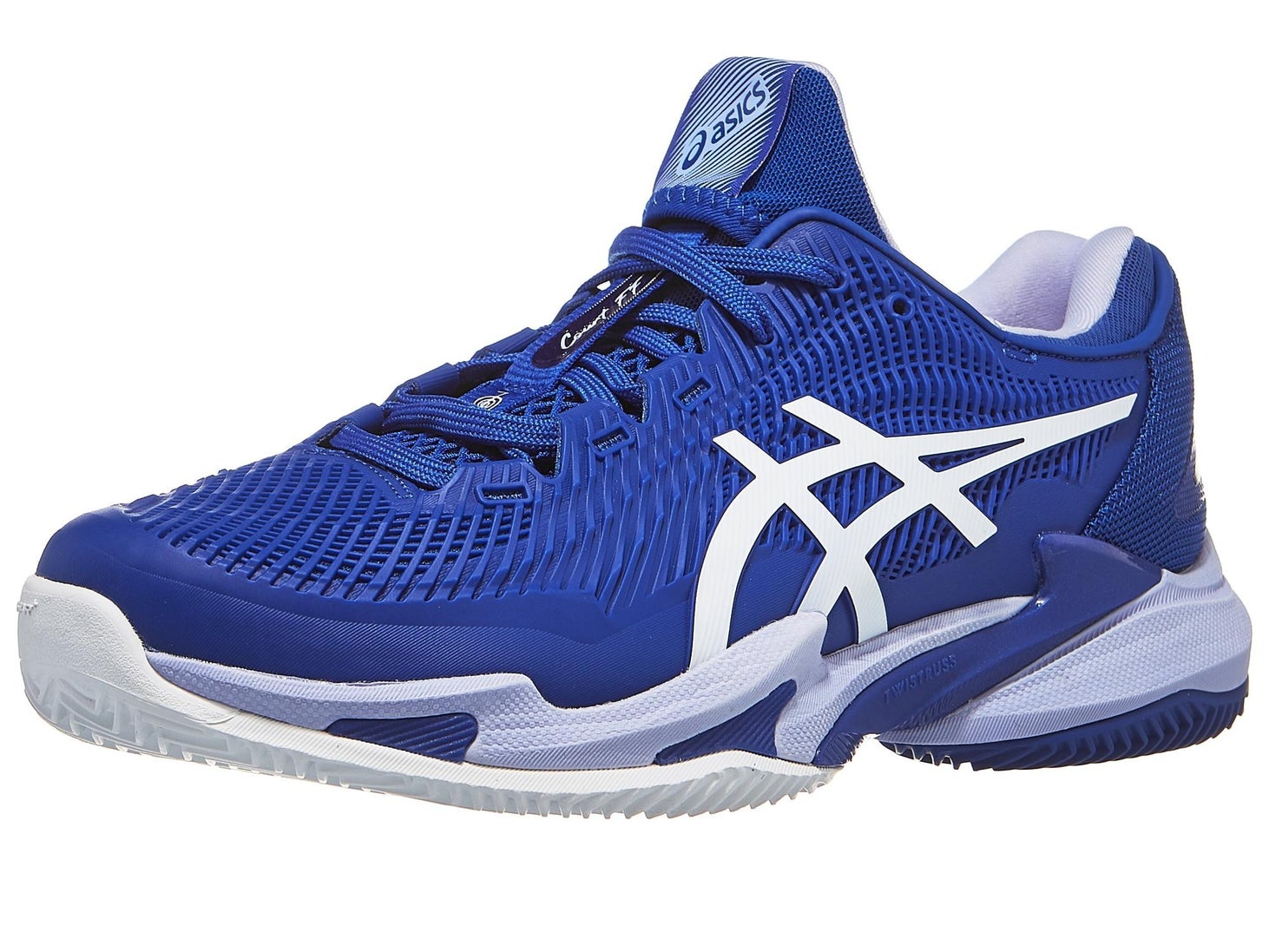 Asics Court FF 3 Novak Clay Blue/Fresh Air Men's Shoes Tennis