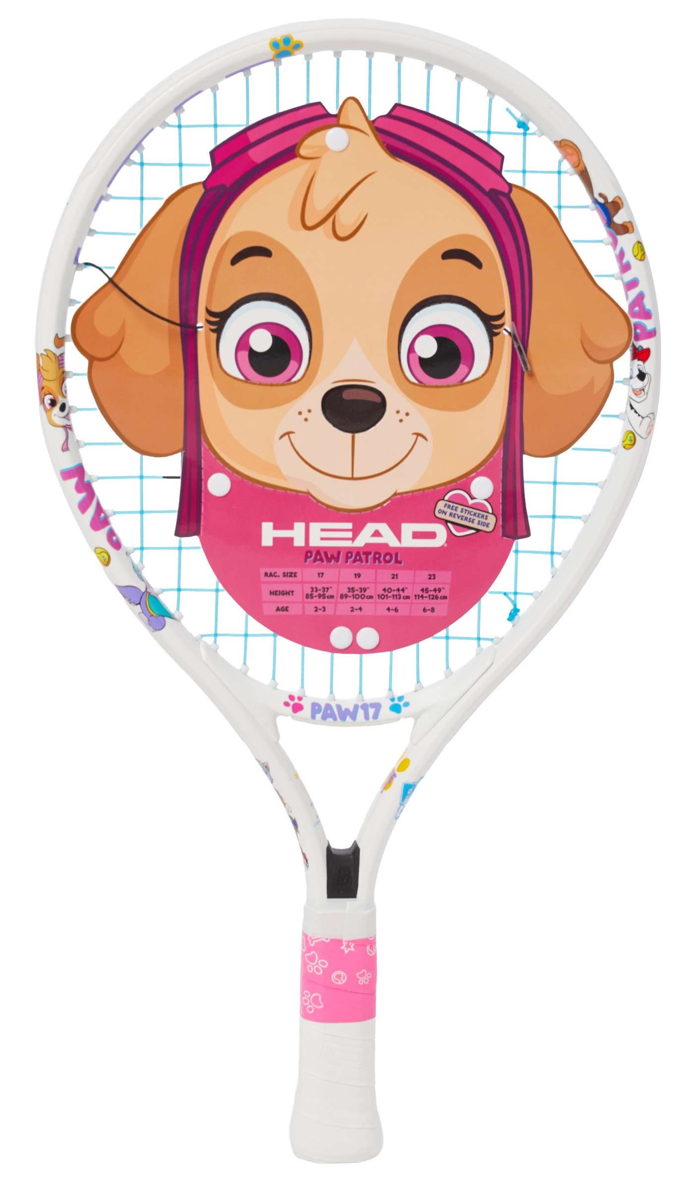 Racchetta Head Paw 17" Junior (Bianco)