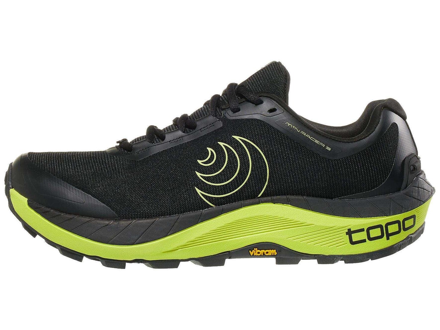 Topo Athletic MTN Racer 3 Men's Shoes Black/Lime | Tennis Warehouse Europe