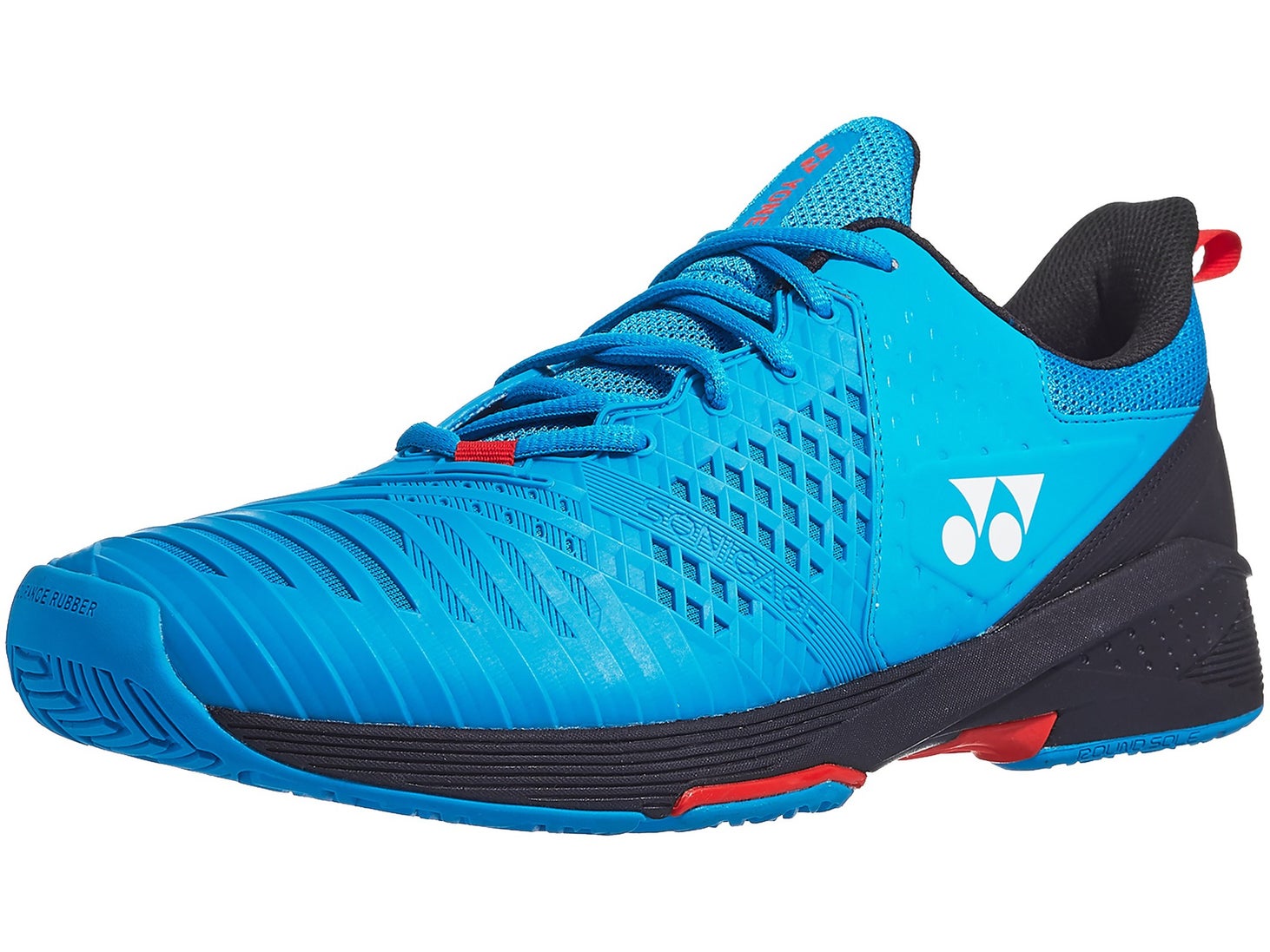 Yonex 22 Sonicage 3 AC Wide Blue/Black Men's Shoe | Tennis Warehouse Europe