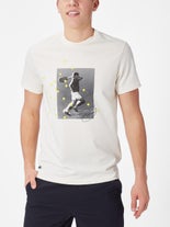 T-Shirt Homme Lacoste Spring Novak Signature 3D