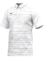 Mizuno Men Chiba Team Polo White XL