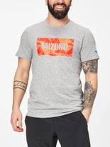 Mizuno Men Spring Athletic T-Shirt Grey M