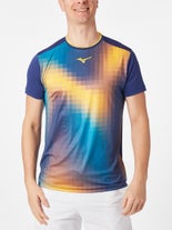 Camiseta t&#xE9;cnica hombre Mizuno Frontier Shadow Graphic Primavera
