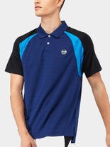 Sergio Tacchini Men Fall Court Polo Navy M
