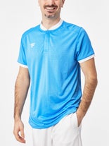 Tecnifibre Men Team Mesh Polo Blue M