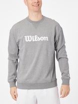 Wilson Men Team Crewneck Sweater Grey S
