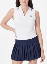 Wilson Women's Spring Rib Sleeveless Polo