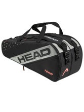 Sac 9 raquettes HEAD Elite Team taille L Noir/Orange