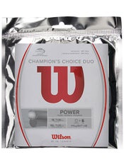 Wilson Champions Choice Duo (ALU Rough + Gut) String