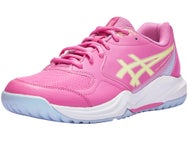 Asics Gel Dedicate 9 GS Dragon Fruit/Yellow Junior Shoe