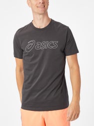 T-Shirt Homme Asics Logo - Gris