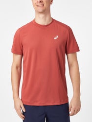 Camiseta técnica hombre Asics Core Court - Rojo