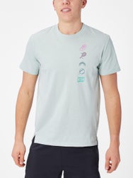 Camiseta manga corta hombre Asics Game Seasonal Graphic - Verde Claro