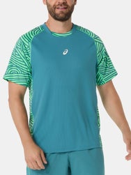 Camiseta hombre Asics PDL Court - Verde