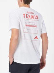 T-Shirt Homme adidas Tennis Cat