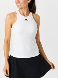 Camiseta mujer adidas Basic Y-Tank - Blanco
