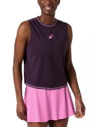 Asics Women's Game Sleeveless Top Dark Aubergine
