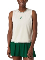 Asics Women's Game Sleeveless Top Soft Oat