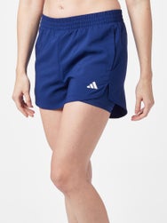 Pantalón corto mujer adidas Minimal 2 en 1 Primavera - Azul Marino