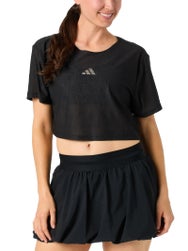 adidas Damen New York Pro Lace Crop Top