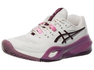 Asics Gel Resolution X Clay Oat/Aubergine Women's Shoes