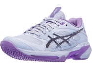 Scarpe Asics Solution Speed FF 4 NE Bl/Gun Donna - TERRA BATTUTA