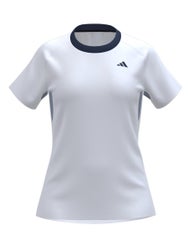 Camiseta mujer adidas Team Court - Blanco