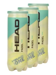 Head Padel One 3 Ball Tri Pack