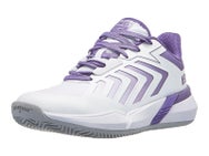 K-Swiss Ultrashot Team 2 Clay White/Purple Women's Shoe