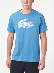 T-Shirt Homme Lacoste Roland Garros Croc