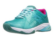 Lotto Mirage 300 Clay Blue/Green/Pink Women's Shoes