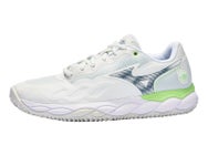 Mizuno Wave Enforce Court Clay Green/White Women Shoe