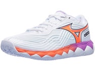 Mizuno Wave Enforce Tour 2 Clay Wh/Lava/Dahlia Wom Shoe