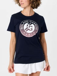 Roland Garros Damen Big Logo T-Shirt