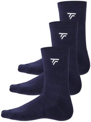 Calcetines altos Tecnifibre - Pack de 3 (Azul Marino)