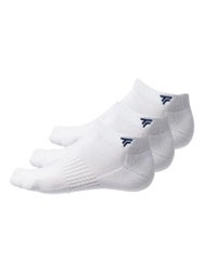Tecnifibre 3-Pack Low Cut Socks White